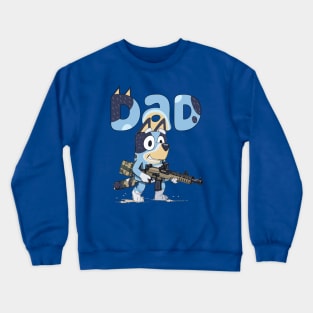 DAD ARMY GUNS Crewneck Sweatshirt